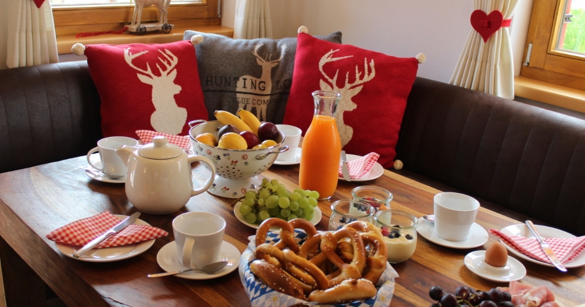 Ferienhaus Stella Alpina Bayern Frühstück 1