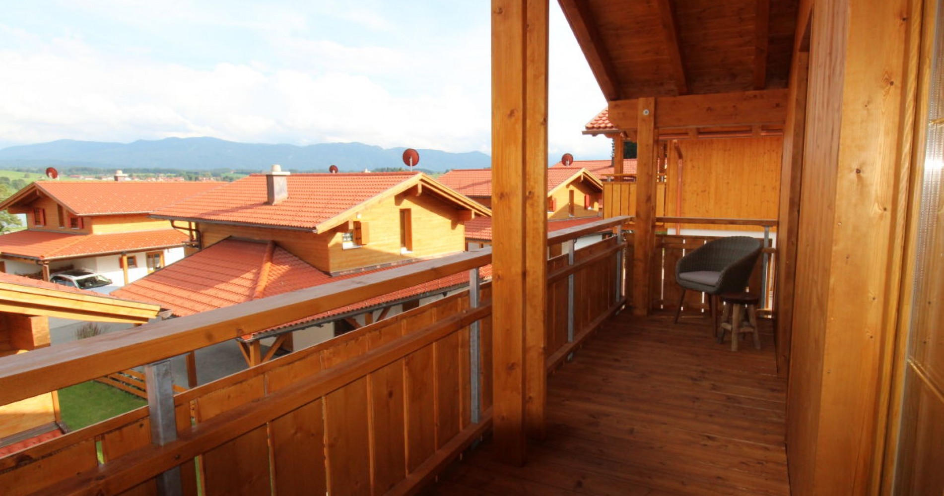 herrlicher See- und Bergblick