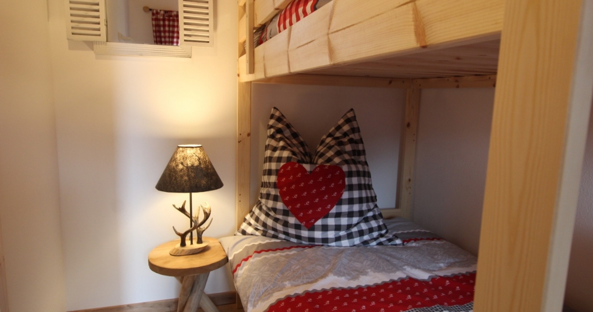 Ferienhaus Stella Alpina Zimmer Waldblick