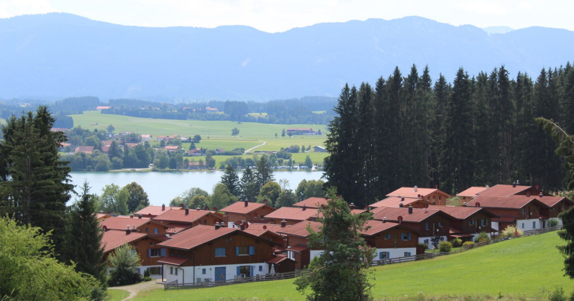 Blick auf Via Claudia Feriendorf